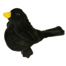 Blackbird finger puppet
