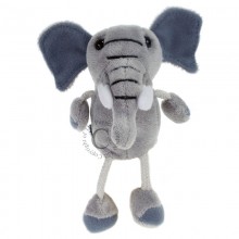 Elephant finger puppet