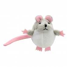 Grey Mouse finger puppet