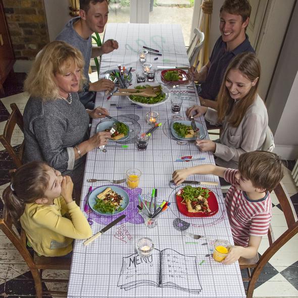 Doodle Tablecloth - large - Image 3