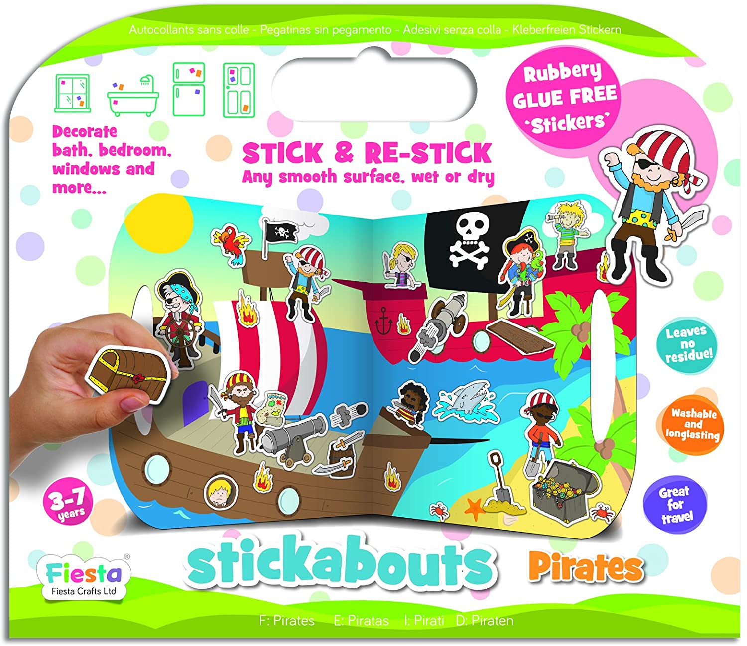 Pirates Stickabouts