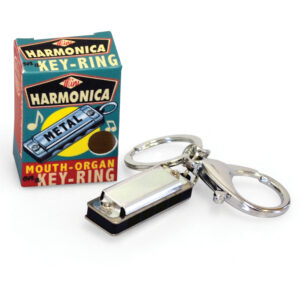 Mini Harmonica Key Ring