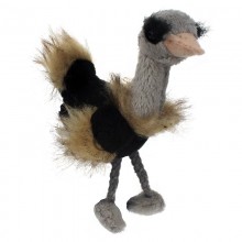 Ostrich - finger puppet