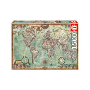 Political Map of the World - 1500 piece puzzle