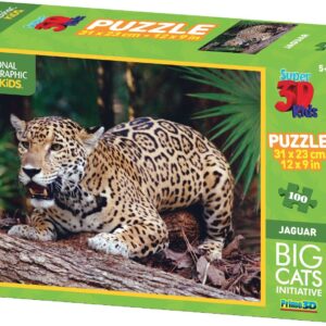 Jaguar - 100 piece 3D puzzle