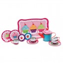 Cupcakes Tin Tea Set
