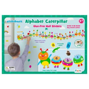 Alphabet Caterpillar Stickabouts