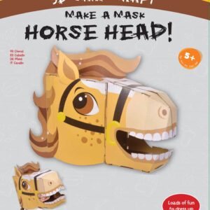Horse Head 3D Mask