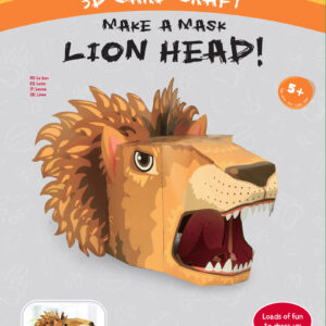 Lion Head 3D Mask