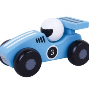 Blue Racing Car