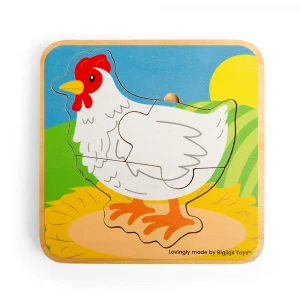 Chicken Lifecycle Layer Puzzle