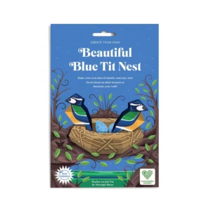 Beautiful Blue Tit Nest