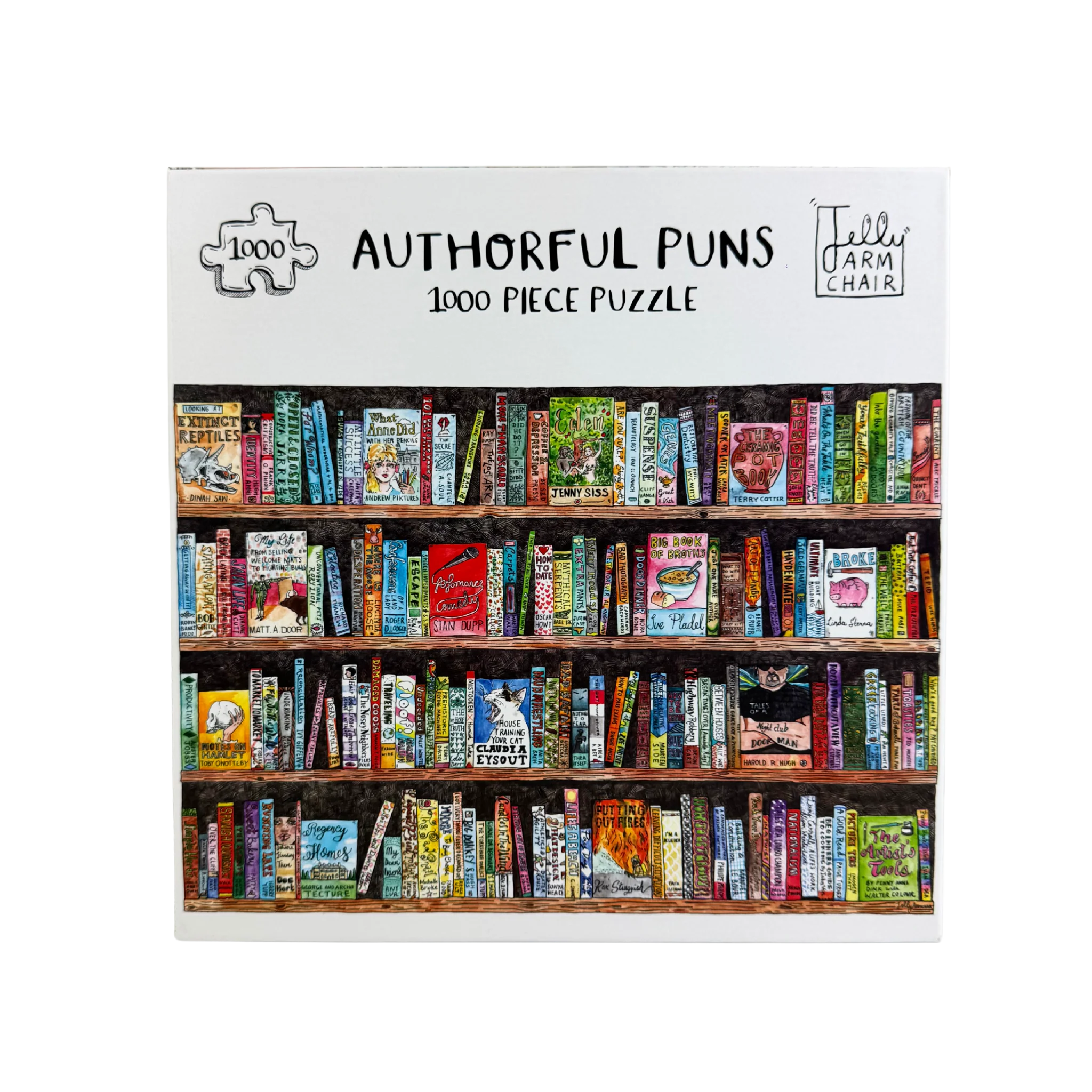 Authorful Puns 1000pc puzzle - Image 2