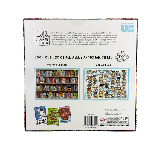 Authorful Puns 1000pc puzzle - Image 4