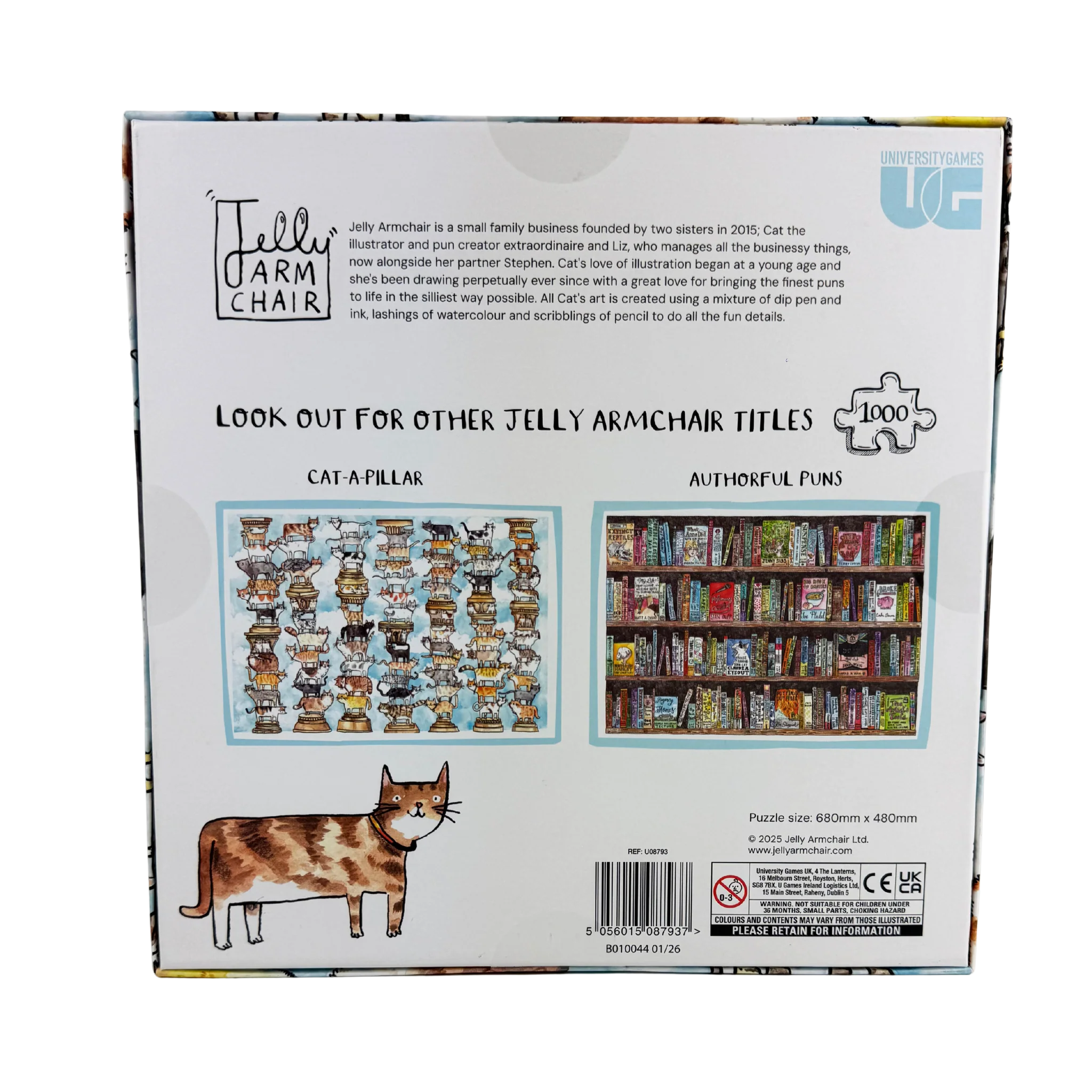Cat-A-Pillar 1000 piece puzzle - Image 3